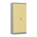 Silverline Kontrax Cupboard with 4 Shelves 195cm High CUEC8A-Customise 1 Office Furniture and Home Remote Working