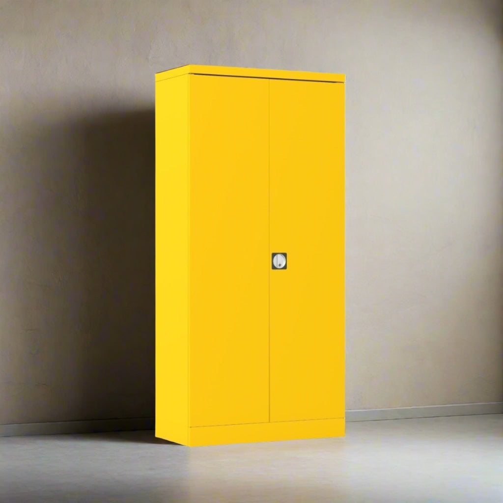 Silverline Kontrax Cupboard with 4 Shelves 195cm High CUEC8A-Customise 4 Office Furniture and Home Remote Working