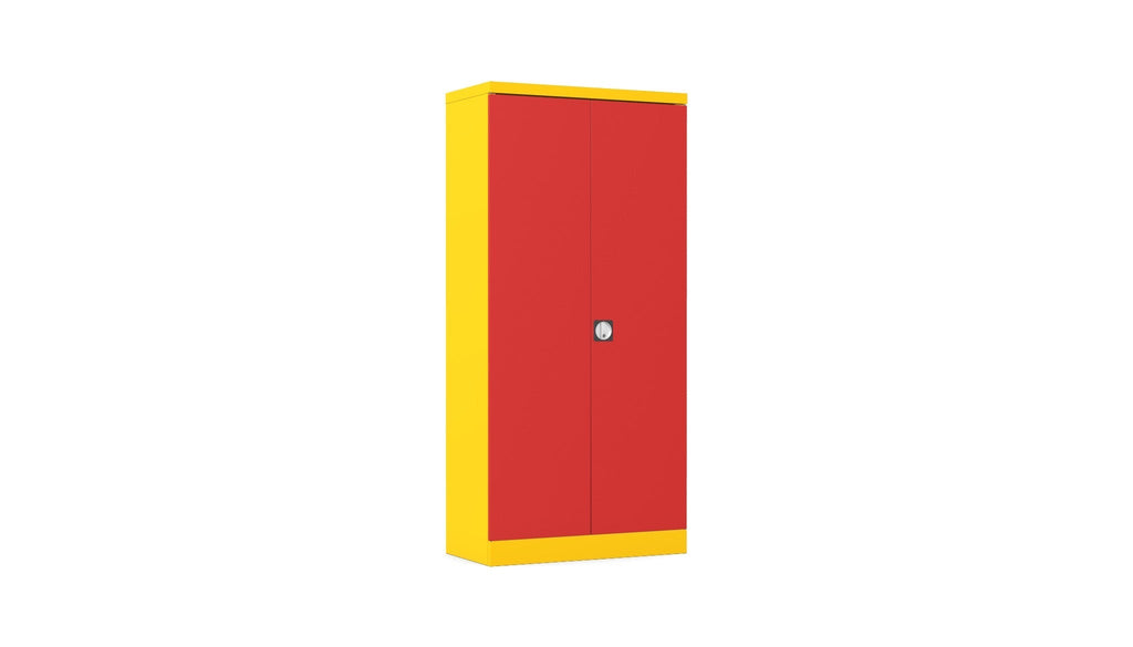 Silverline Kontrax Cupboard with 4 Shelves 195cm High CUEC8A-Customise 5 Office Furniture and Home Remote Working