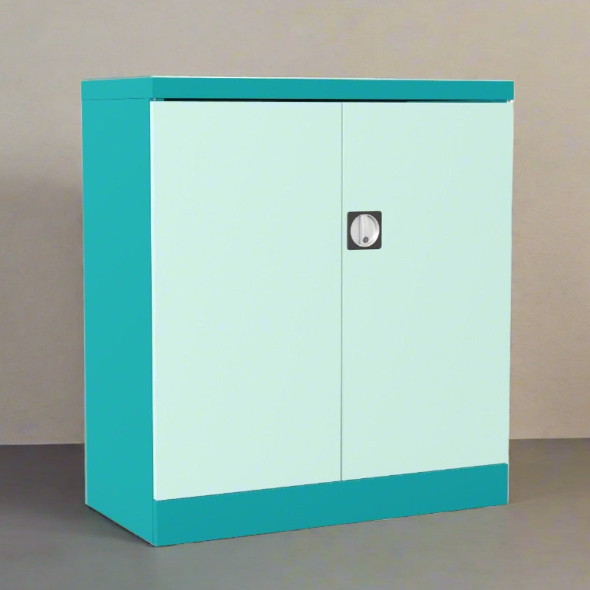 Silverline Kontrax Cupboards with 1 Shelf  102cm High CUEC4AGS-Customise 5 Office Furniture and Home Remote Working