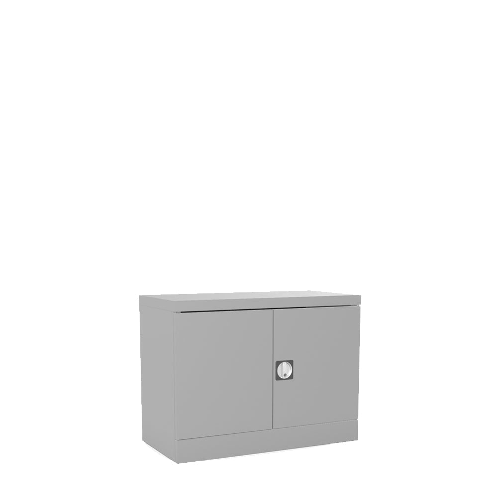 Silverline Kontrax Cupboards with 1 Shelf  69cm High CUEC2AGS-Customise 1 Office Furniture and Home Remote Working