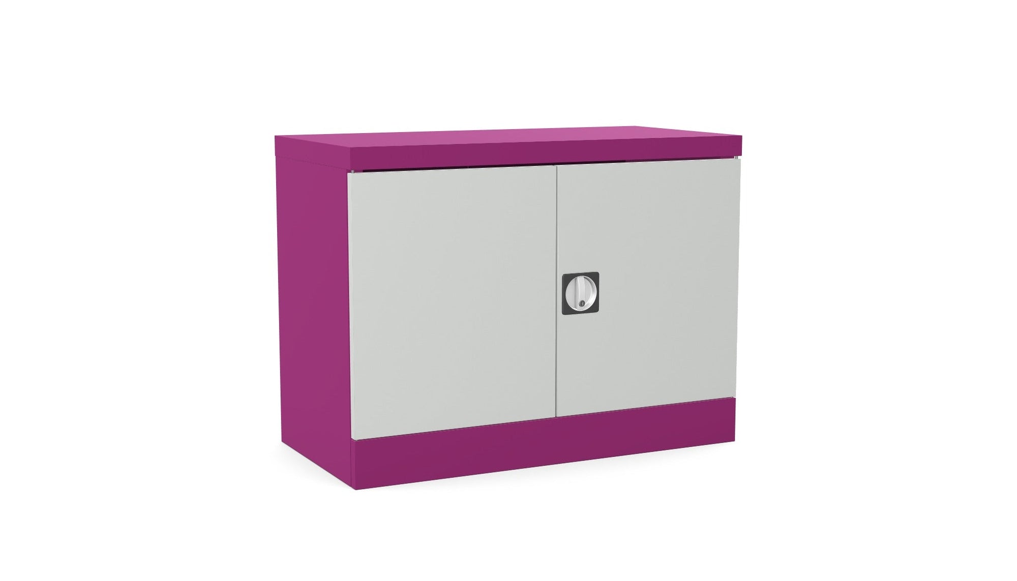 Silverline Kontrax Cupboards with 1 Shelf  69cm High CUEC2AGS-Customise 5 Office Furniture and Home Remote Working