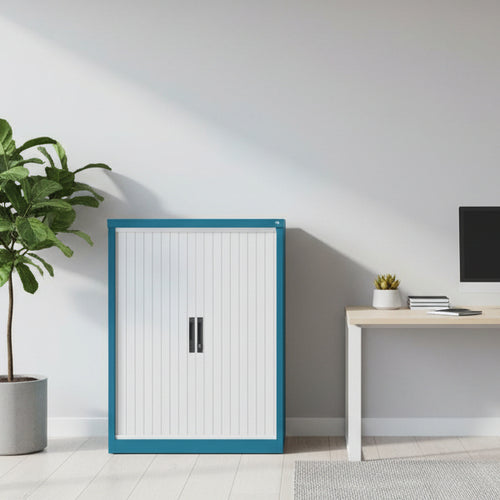 Silverline Kontrax SOT Side Opening Tambour  101cm High SCST4EOW- 1 Office Furniture