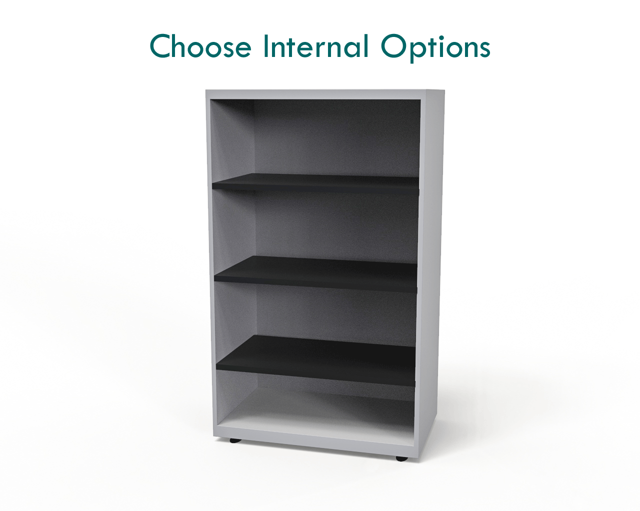 Silverline Kontrax SOT Side Opening Tambour  132cm High SCST9EOW- 2 Office Furniture