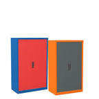 Silverline Kontrax SOT Side Opening Tambour  132cm High SCST9EOW- 3 Office Furniture