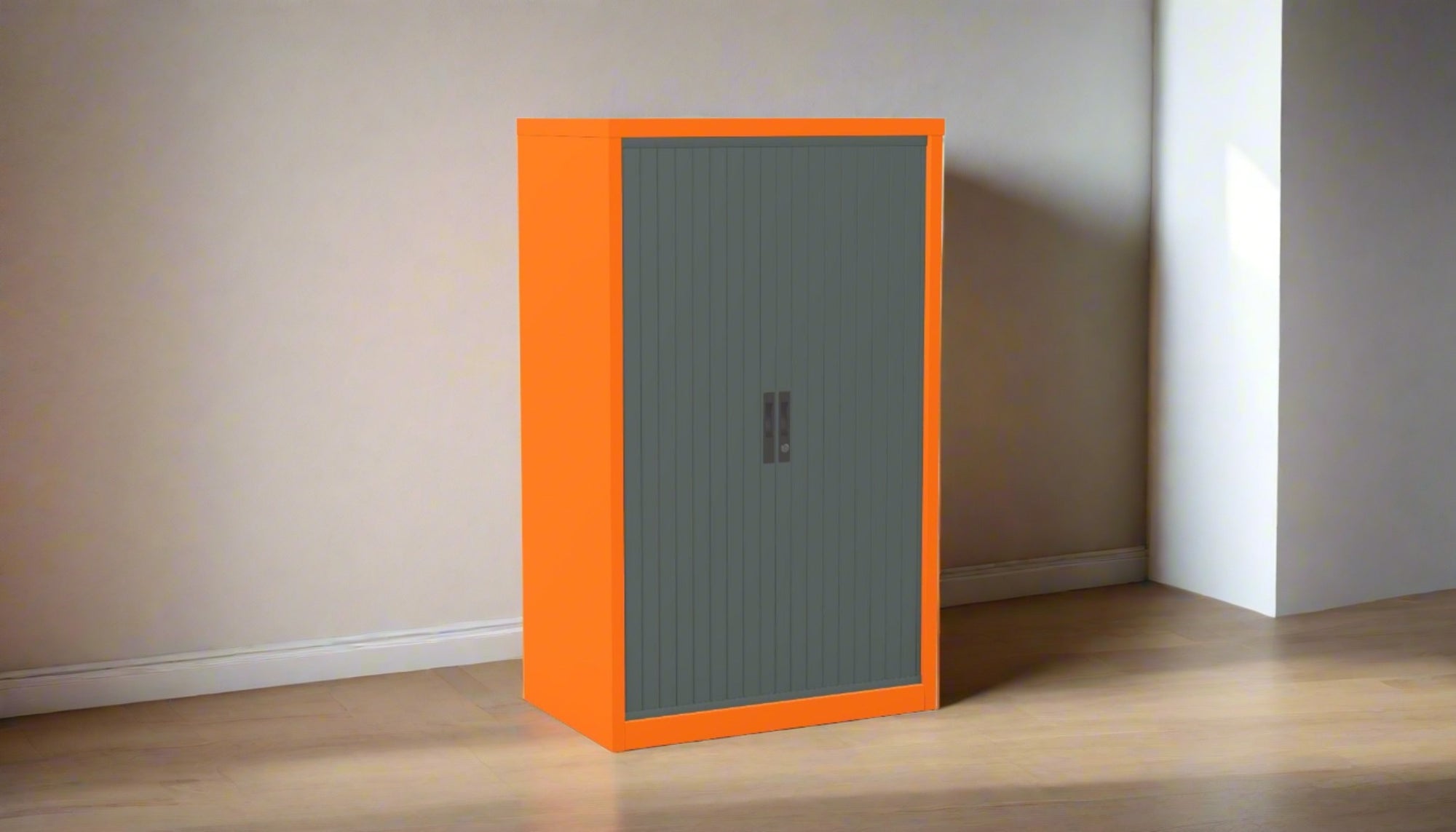 Silverline Kontrax SOT Side Opening Tambour  132cm High SCST9EOW- 4 Office Furniture