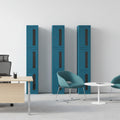 Silverline Kontrax Standard Vision Lockers Three Door LK3D22VN-Config 1 Office Furniture and Home Remote Working