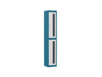 Silverline Kontrax Standard Vision Lockers Two Door LK2D22VN-Config 2 Office Furniture and Home Remote Working
