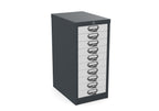10 Drawer Locking Multidrawer by Silverline MDUR10LK 1 Office Furniture