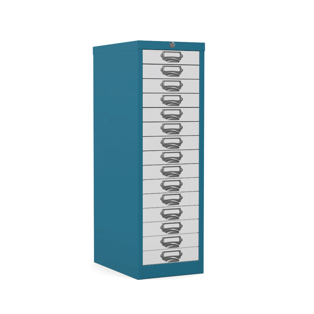 15 Drawer Locking Multidrawer by SIlverline MDUR15LK 6 Office Furniture