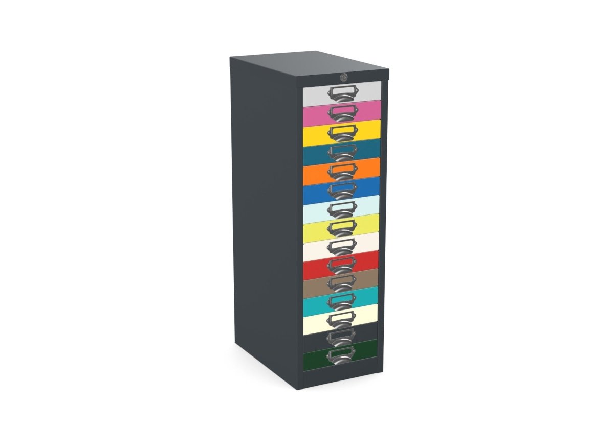 15 Drawer Locking Multidrawer by SIlverline MDUR15LK 4 Office Furniture