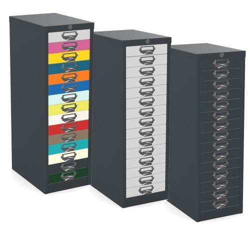 15 Drawer Locking Multidrawer by SIlverline MDUR15LK 2 Office Furniture