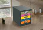 5 Drawer Locking Multidrawer by SIlverline MDUR05LK 1 Office Furniture