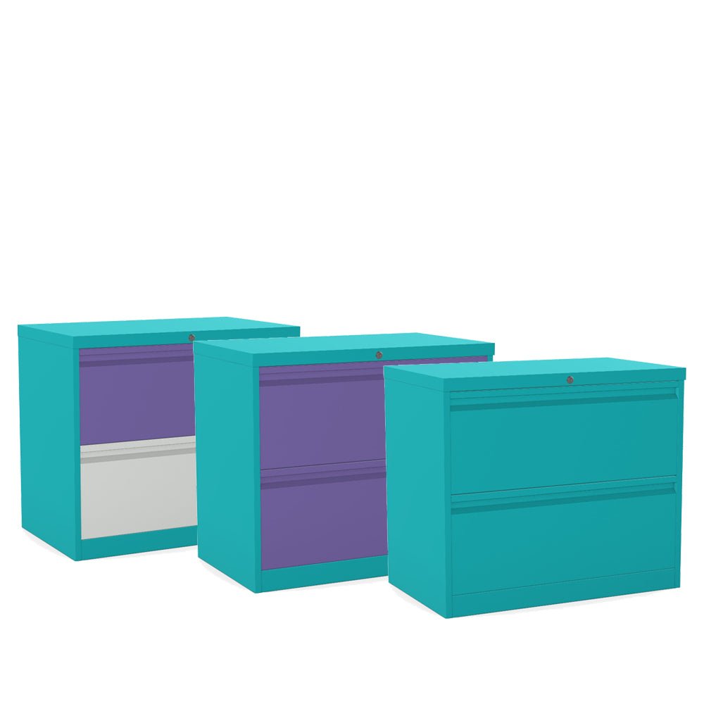 Silverline M-Line Side Filer 2 Drawers  SFLM2DOW- 2 Office Furniture and Home Remote Working