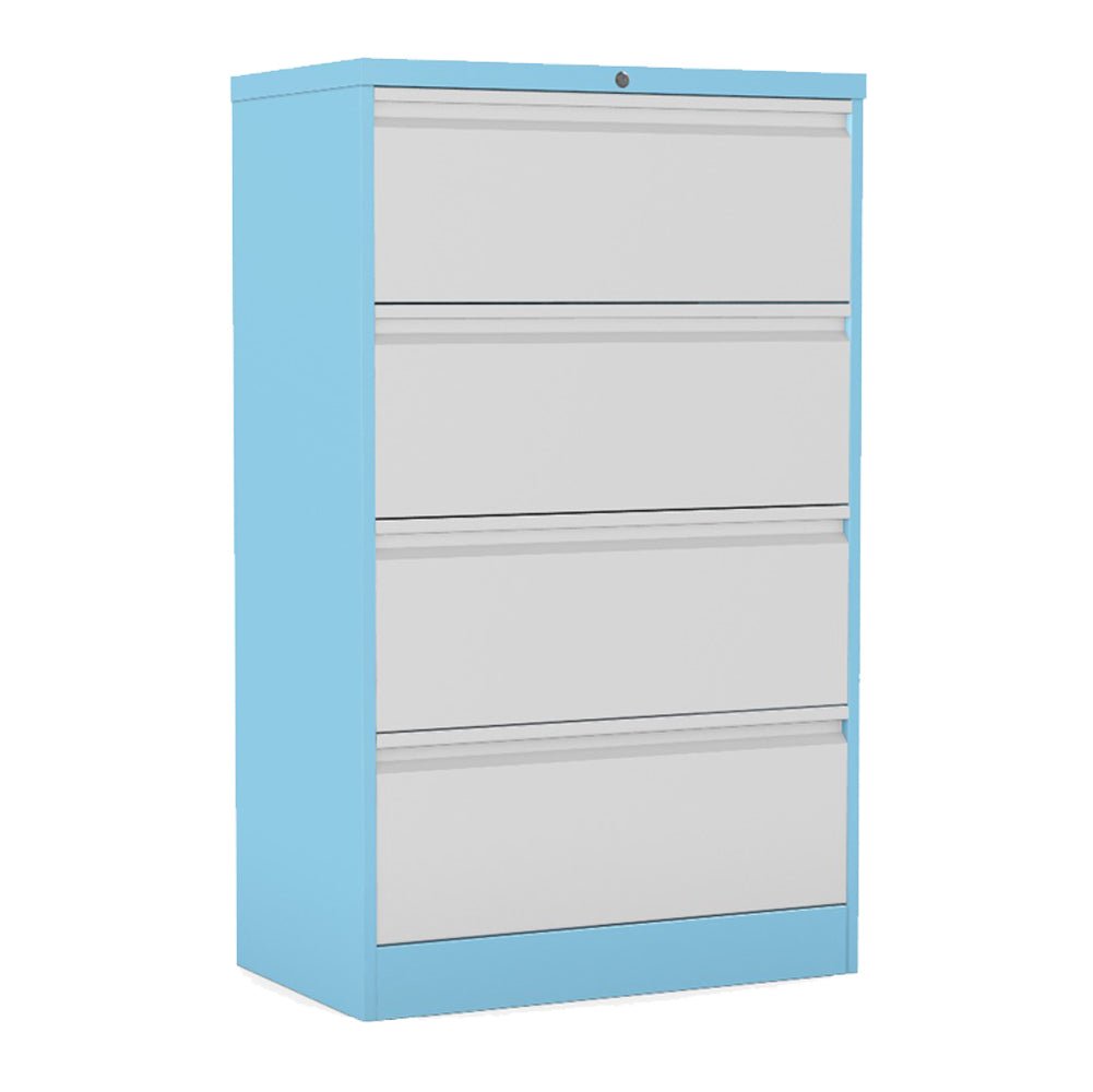 Silverline M-Line Side Filer 4 Drawers SFLM4DOW 1 Office Furniture and Home Remote Working