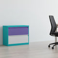 Silverline M-Line Side Filer Individual Locks drawer 2 Drawers SFLM2DIO- 5 Office Furniture