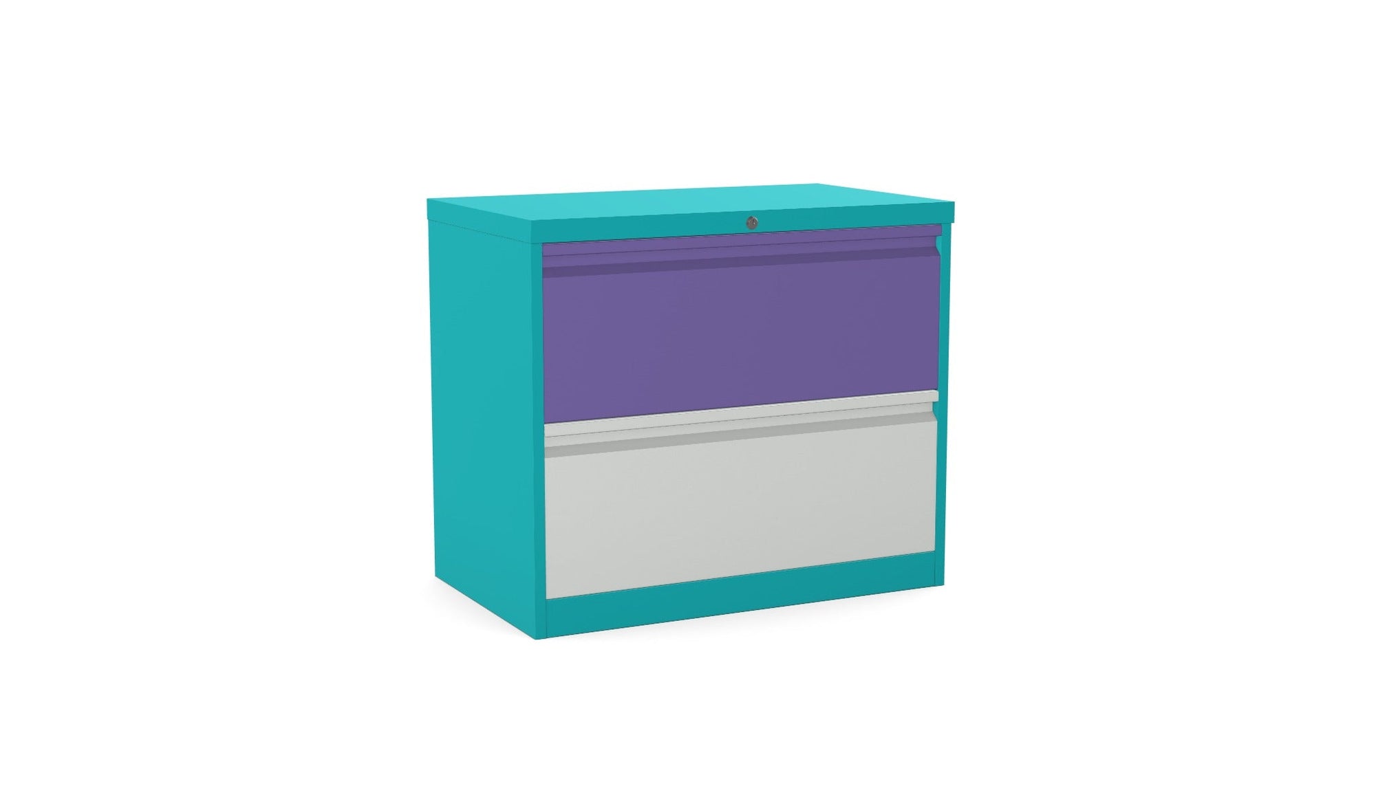 Silverline M-Line Side Filer Individual Locks drawer 2 Drawers SFLM2DIO- 5 Office Furniture