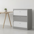 Silverline M-Line Side Filer Individual Locks drawer 3 Drawers SFLM3DIO 1 Office Furniture and Home Remote Working