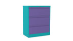 Silverline M-Line Side Filer Individual Locks drawer 3 Drawers SFLM3DIO 3 Office Furniture and Home Remote Working