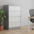Silverline M-Line Side Filer Individual Locks drawer 4 Drawers SFLM4DIO 1 Office Furniture and Home Remote Working
