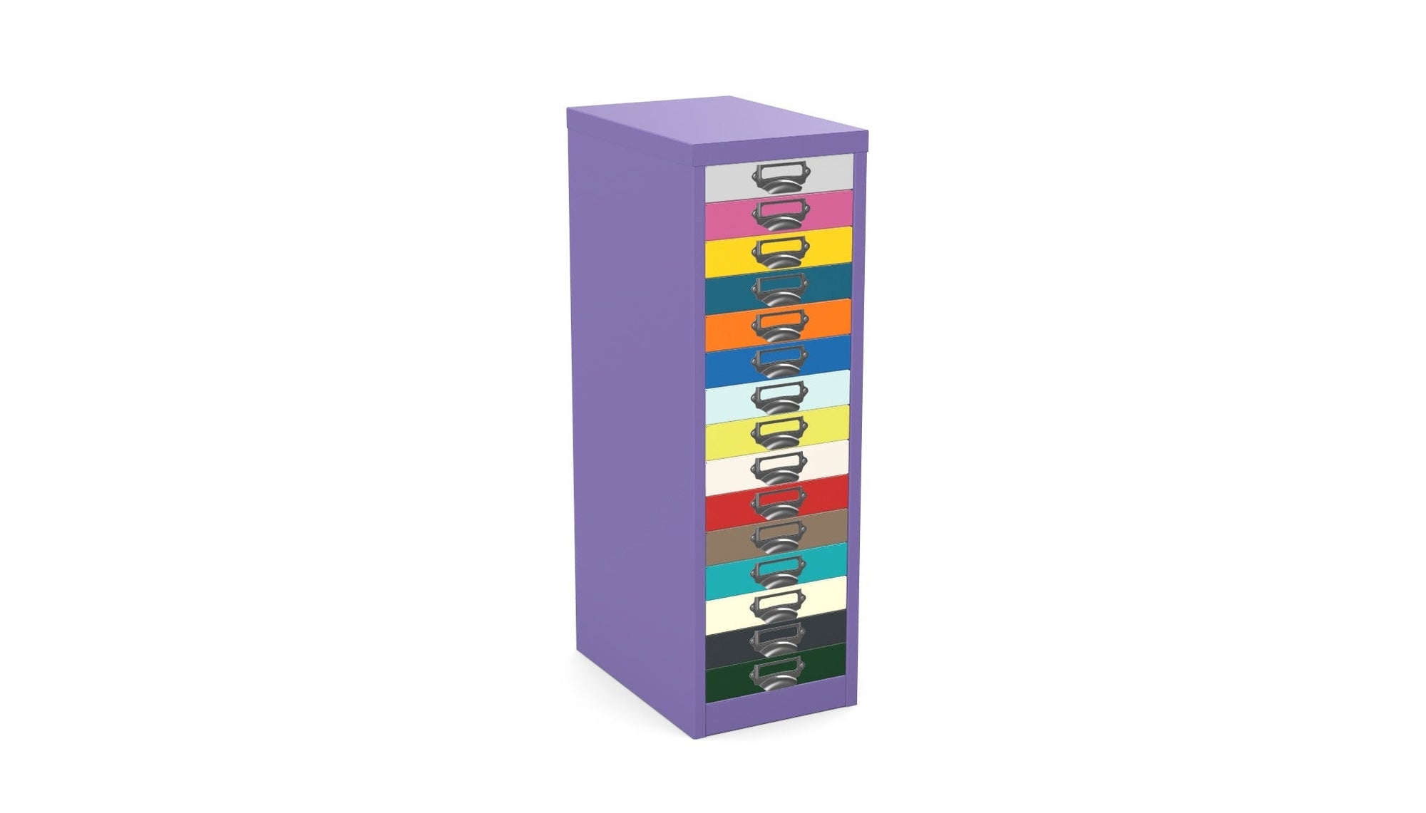 15 Drawer Non-Locking Multidrawer by SIlverline MDUR15SD 5 Office Furniture