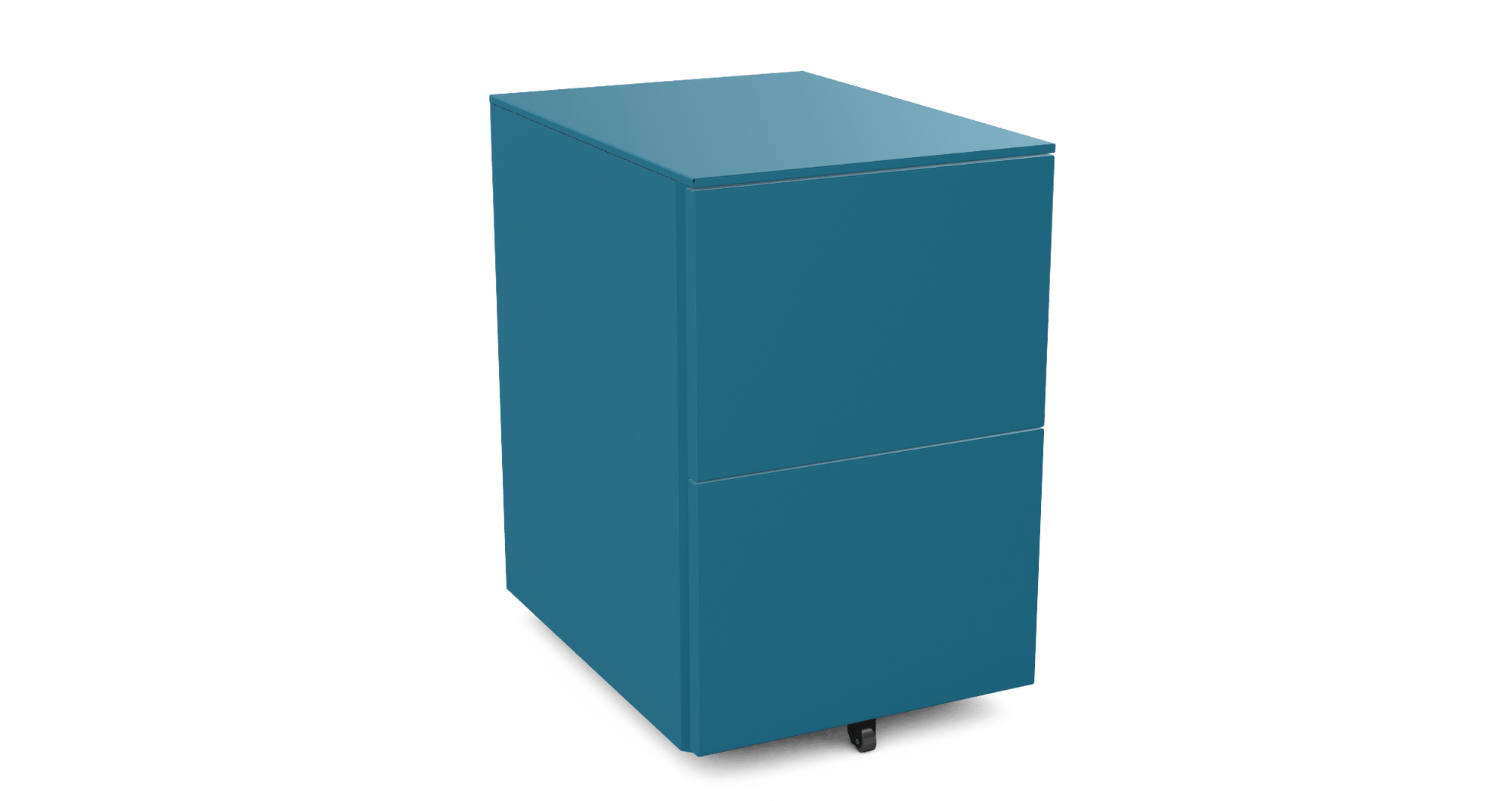 Under Desk Pedestals on wheels 2 Filing Drwr  H 66cm W 42cm D 57cm PDUD52SD-Config Silverline 5 Office Furniture