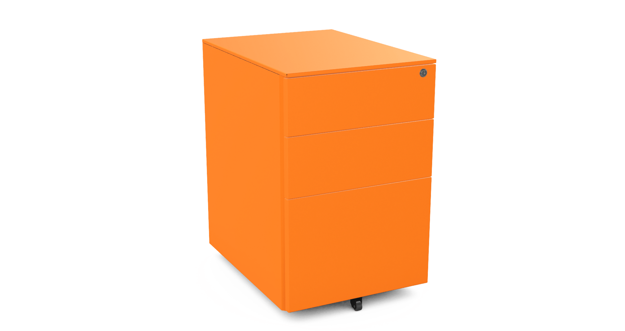 Under Desk Pedestal on wheels 2 Small +1 Filing Drawer H 66cm W 42cm H 57cm PDUD50SD-Config 4 Office Furniture
