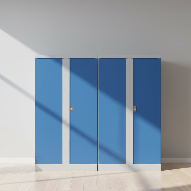 Silverline Security  Kontrax Cupboard with 2 Shelves 165cm High CUEC6A- 1 Office Furniture