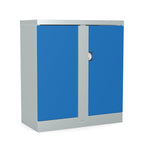 Silverline Security  Kontrax Cupboards with 1 Shelf  69cm High CUEC2AGS- 1 Office Furniture