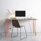 Small Hair Pin  Leg Desk  120cm x 60cm HP-DESK-Small colour 11 11 Office Furniture and Home Remote Working