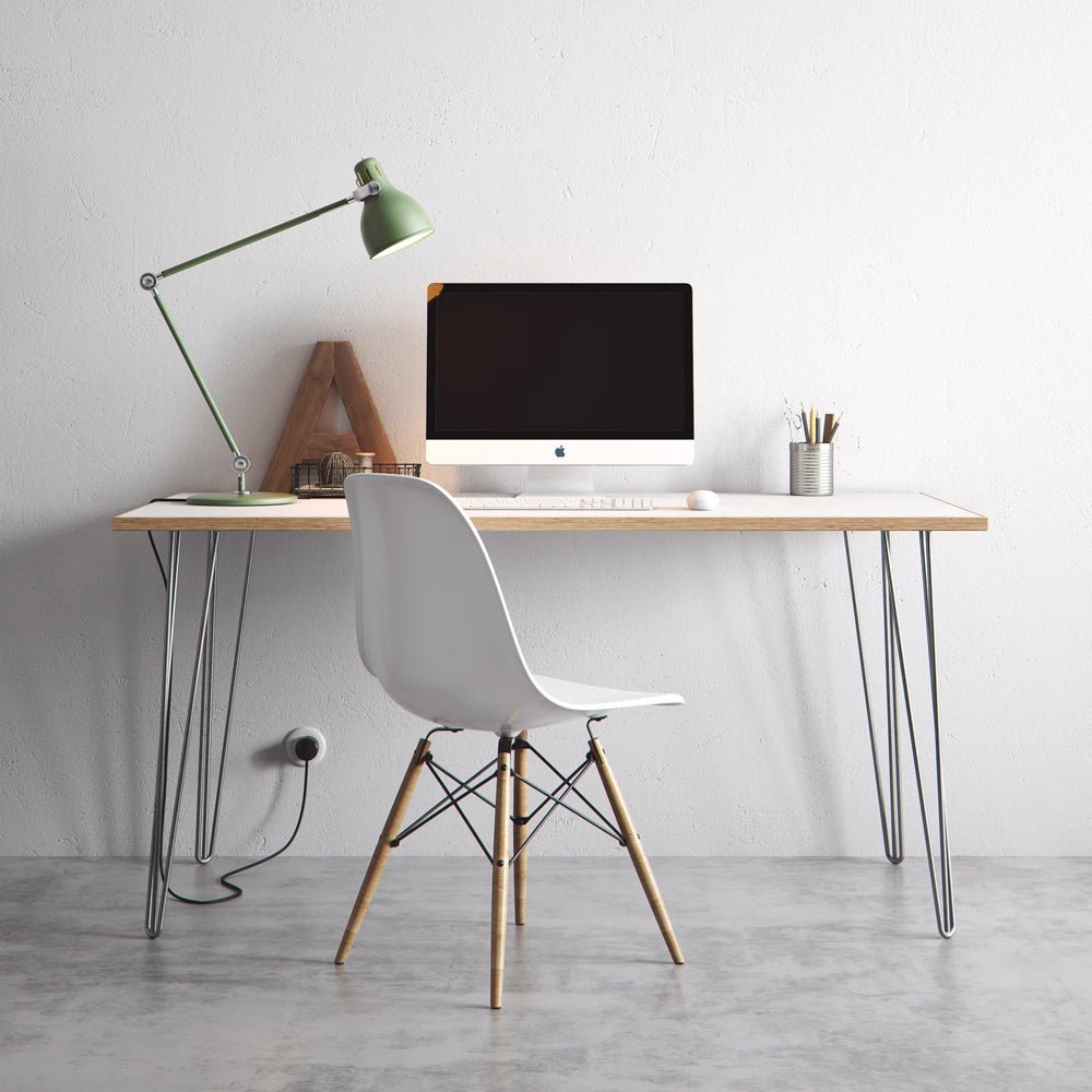 Small Hair Pin  Leg Desk  120cm x 60cm HP-DESK-Small colour 28 28 Office Furniture and Home Remote Working