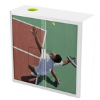 Office  Tambour Sport Cupboard  100cm H with 2 shelves EOTAM1M-Sport 1 Office Furniture and Home Remote Working