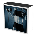 Office  Tambour Sport Cupboard  100cm H with 2 shelves EOTAM1M-Sport 9 Office Furniture and Home Remote Working