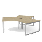 Office Trio Cluster Desk POD  120degree Switch Trio Goal Frame