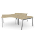 Office Trio Cluster Desk POD  120degree Switch Trio A Frame