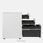 Office  TMO Steel Ped - 30cm Wide with pencil holder  TMO-Narrow 3 Office Furniture and Home Remote Working