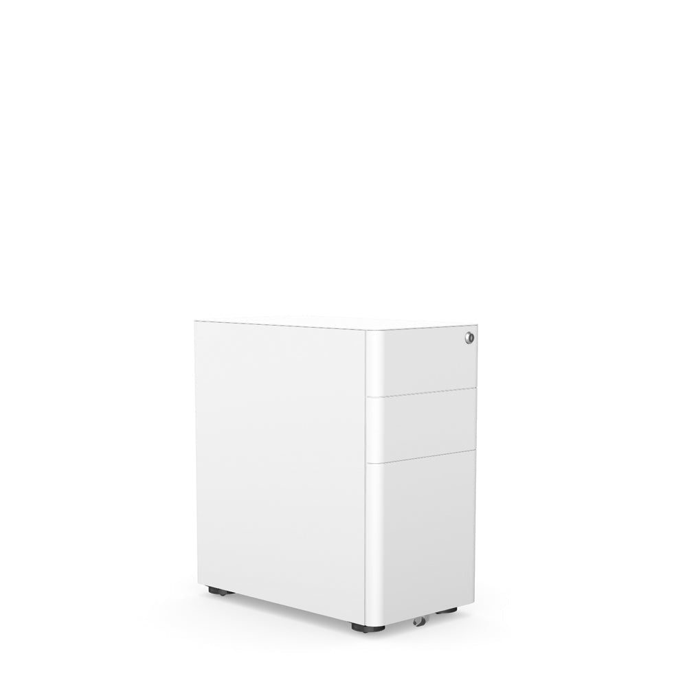 Office  TMO Steel Ped - 30cm Wide with pencil holder  TMO-Narrow 2 Office Furniture and Home Remote Working