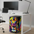 Office  TMO Steel Ped - 30cm Wide with pencil holder  TMO-Narrow 8 Office Furniture and Home Remote Working