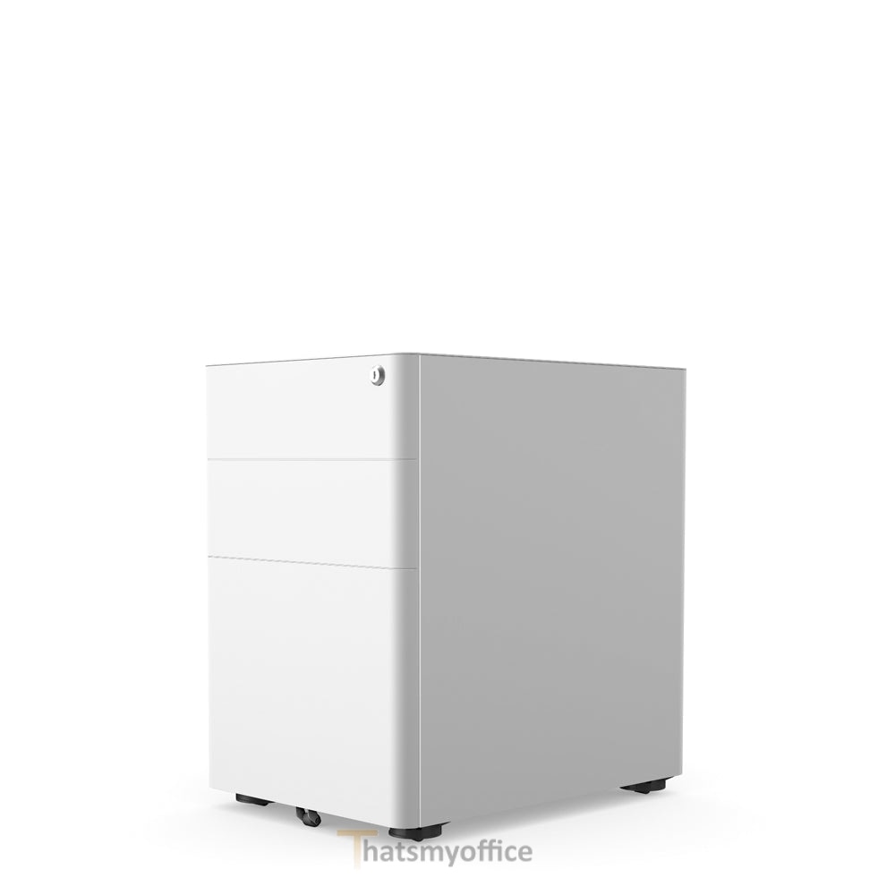 Office  TMO Steel Ped - 39cm Wide with pencil holder, TMO-PedN 6 Office Furniture and Home Remote Working