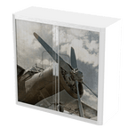 Office  Tambour Transport Cupboard  100cm H with 2 shelves EOTAM1M-Transport 10 Office Furniture and Home Remote Working