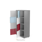 Wooden Office Locker Double 8 or 10 Door  WU-LC-8Z 4 Office Furniture and Home Remote Working