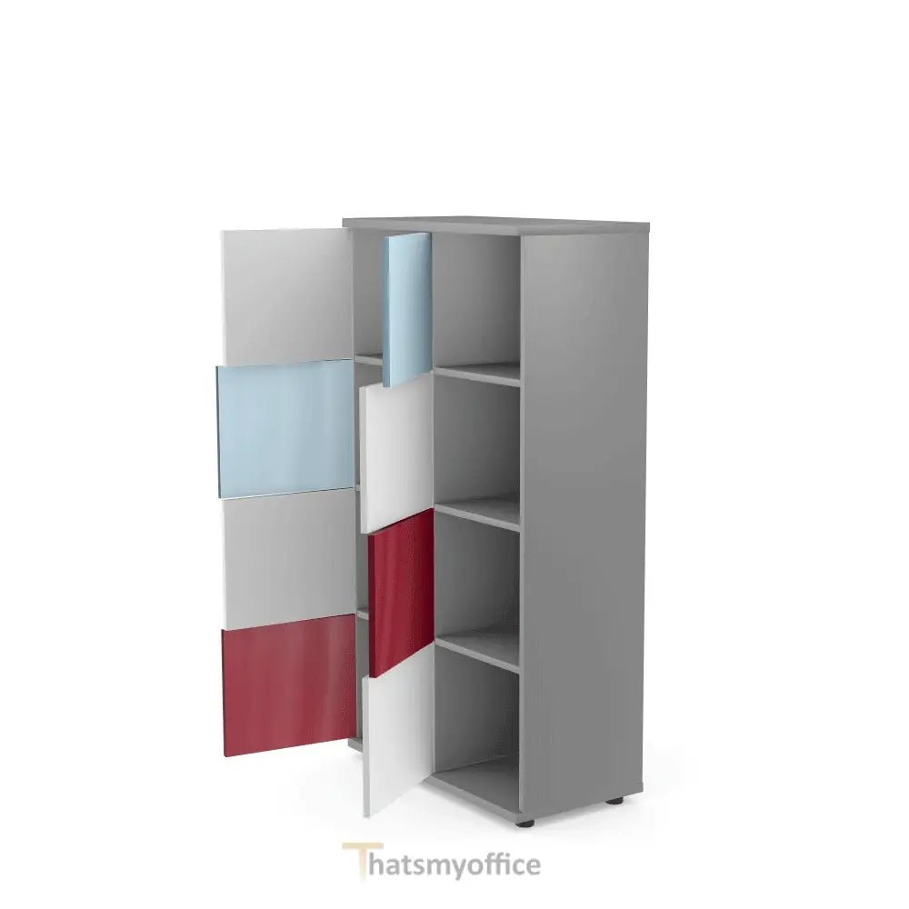 Wooden Office Locker Double 8 or 10 Door  WU-LC-8Z 4 Office Furniture and Home Remote Working