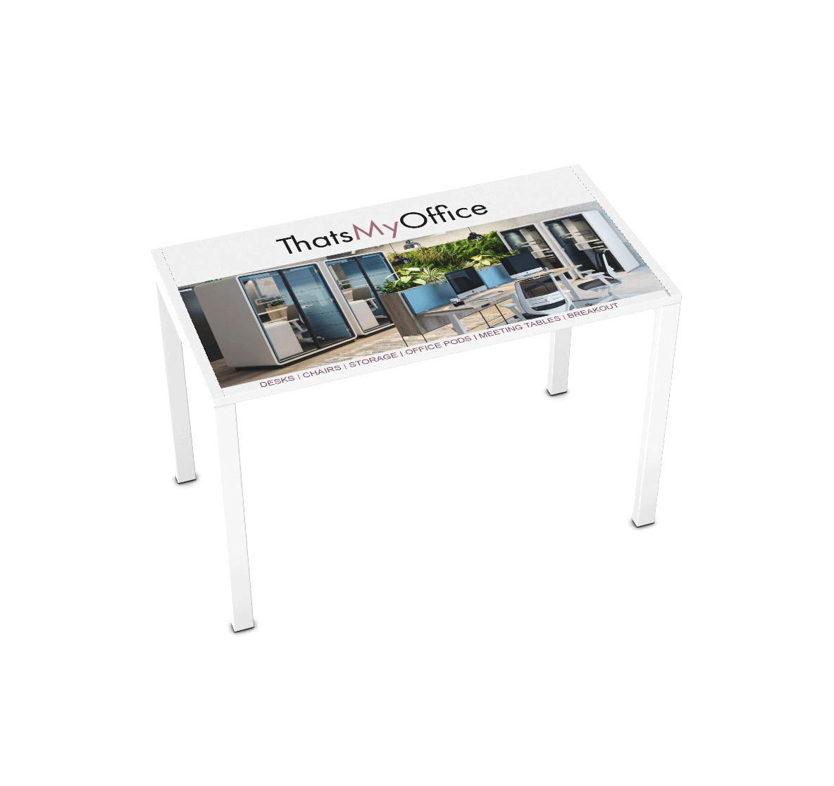 Your Desk Your Way for Home or Office 114cm x 60cm EBDESK114 1 Office Furniture and Home Remote Working