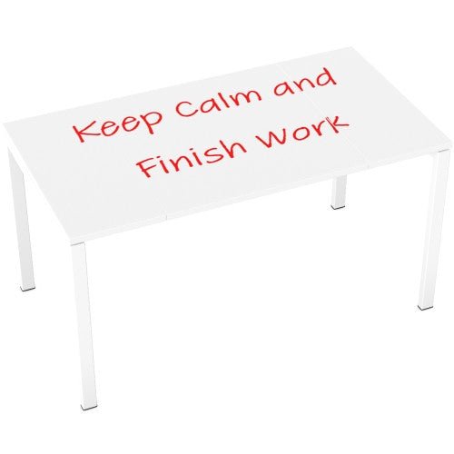 Your Desk Your Way for Home or Office 140cm x 80cm EBDESK141 2 Office Furniture and Home Remote Working