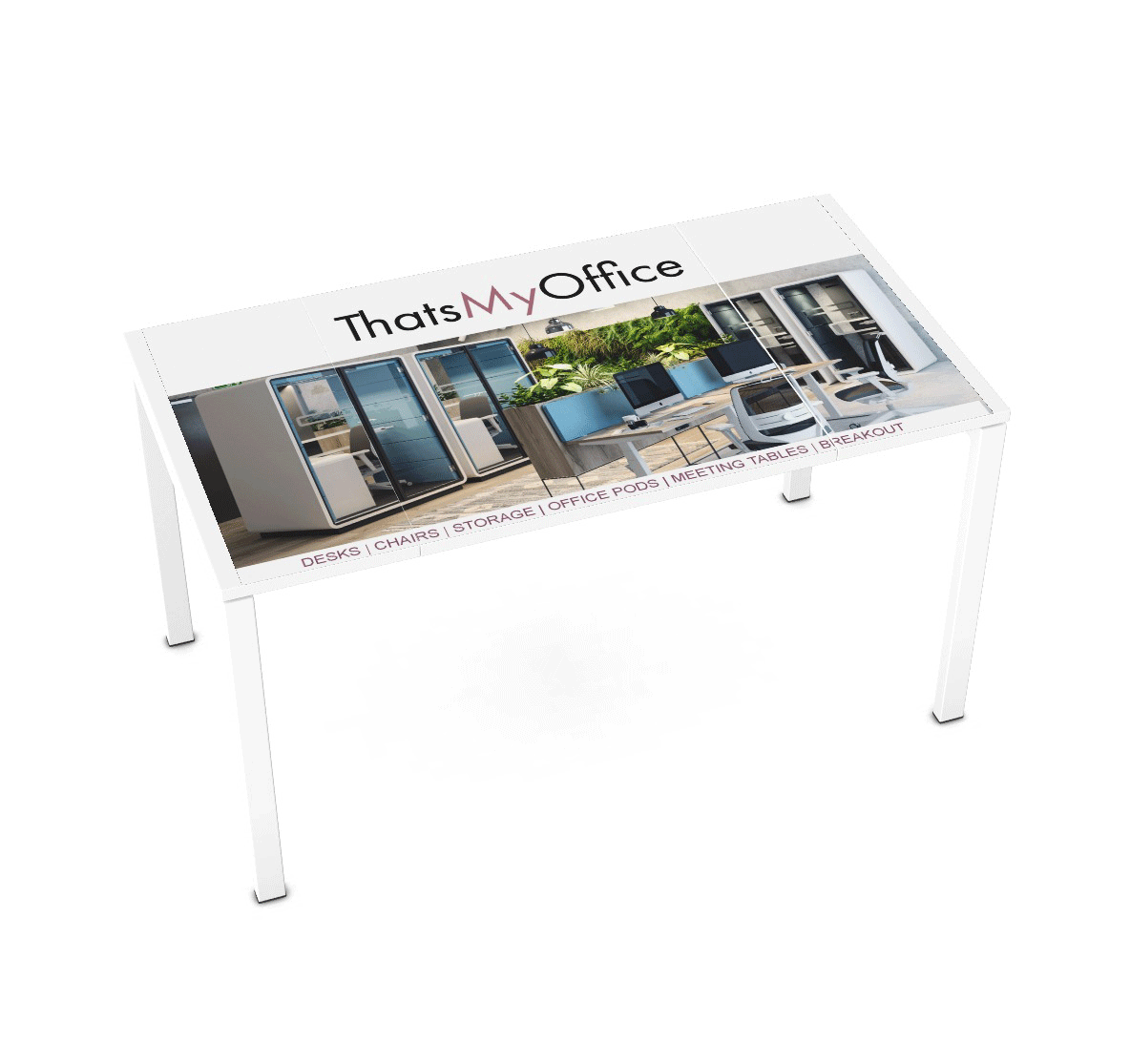 Your Desk Your Way for Home or Office 140cm x 80cm EBDESK140 1 Office Furniture and Home Remote Working