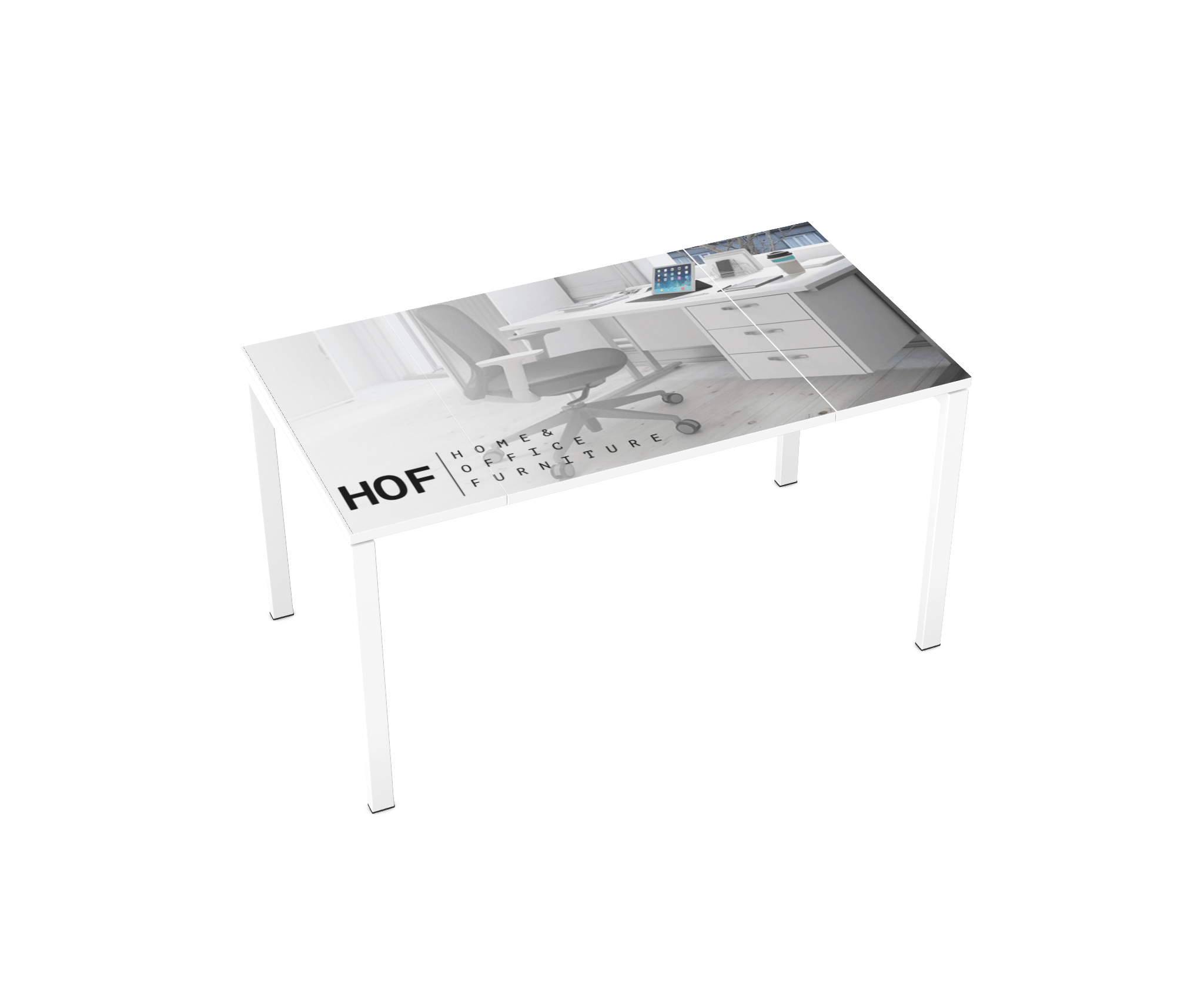 Your Desk Your Way for Home or Office 160cm x 80cm EBDESK162 3 Office Furniture and Home Remote Working