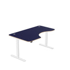   Levanta Zoom Height Adjustable Standing Desk Frame Corner Radial 160,180cm Wide 6 Office Furniture