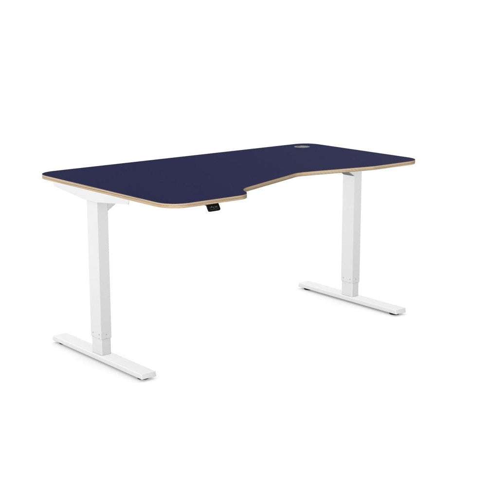   Levanta Zoom K Top Height Adjustable Standing Desk 160cm Wide Left or Right Hand 6 Office Furniture