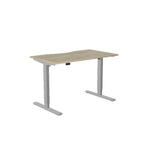 Levanta Zoom Height Adjustable Standing Desk Scallop Top 120,140,160 or 180cm Wide 4 Office Furniture